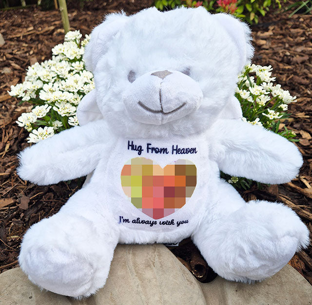 Personalised Angel Memory Teddy Bear
