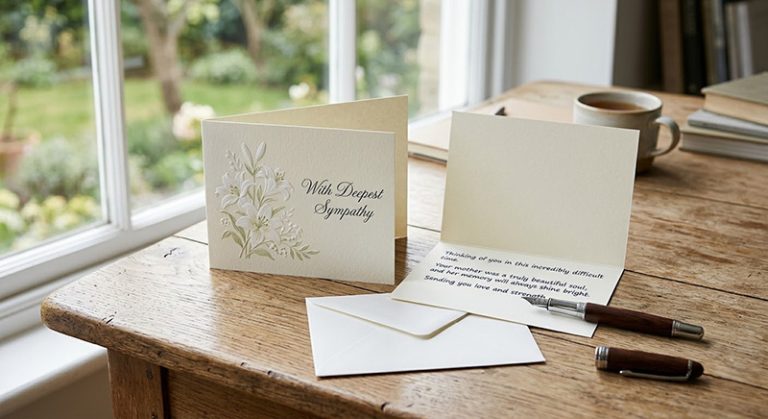 Simple Message Card Sympathy Card Messages: What to Write When Words Feel Impossible